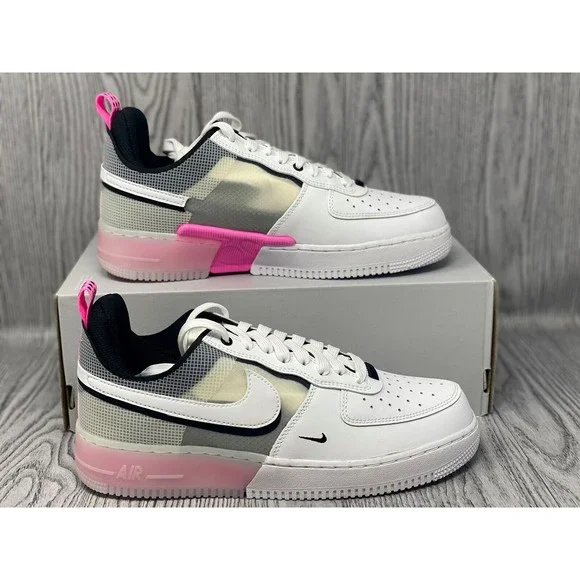 Nike | Shoes | New Nike Air Force React White Black Pink 